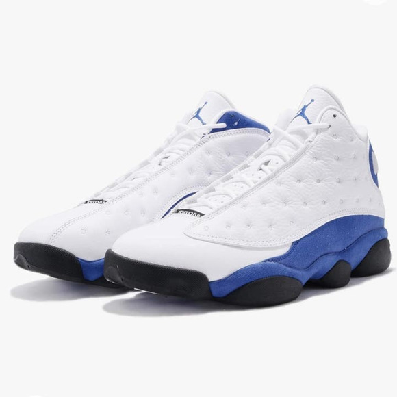 Nike Other - Nike Air Jordan 13 Retro ‘Hyper Royal’‎ white shoes
